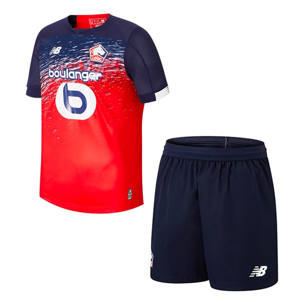 Maillot Football Lille OSC Domicile Enfant 2019-20 Rouge